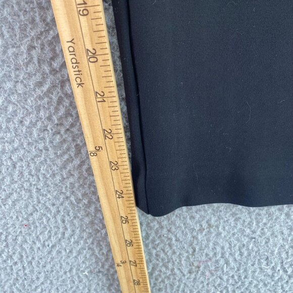 Chicos Pants Womens 2.5 US 14 Black So Slimming Juliet Side Vent Ankle Stretch - Picture 9 of 11